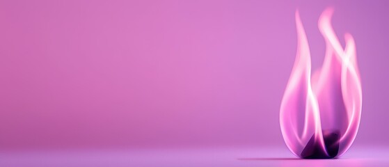 A vibrant illustration of colorful flames against a pink background, symbolizing energy and passion.