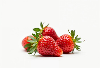 strawberry on a white background