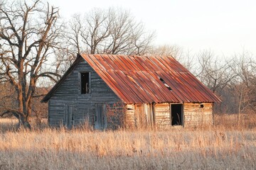 Obraz premium Old buildings.
