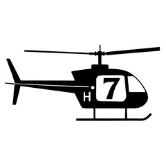 helicopter in flight