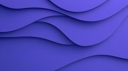 Abstract 3D Purple Wave Background