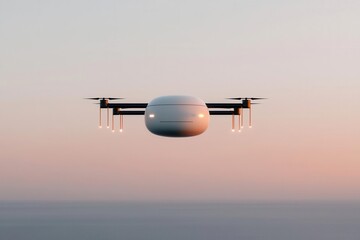 food delivery drones automation. Auto-hovering drop systems, lowering food to designated locations with precision, even in tight spaces