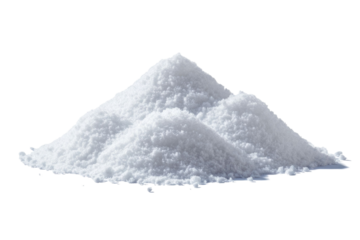 Pile of white snow isolated on a white background. PNG