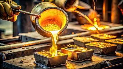 Master Goldsmith: Melting Gold for Jewelry