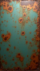 Oxidized copper texture with green patina and subtle metallic shine
