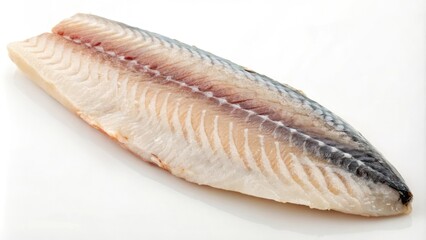 Close-up of raw mackerel fillet with subtle fishy smell, mackerel, , raw, fresh, close-up