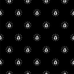 Adrenaline icon pattern seamless isolated on black background