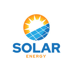Solar energy company logo