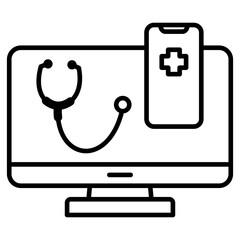 Telemedicine icon