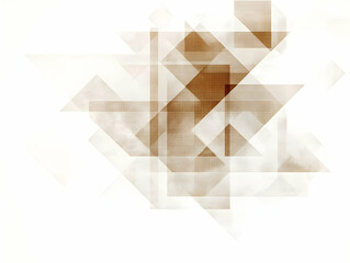 Abstract Geometric Beige Illustration