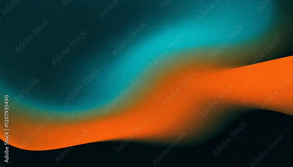 Aufkleber dynamic multicolor background. smooth color gradation. liquid colorful gradient background. vector i