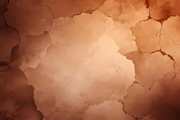 Cracked Earth Abstract Background Illustration