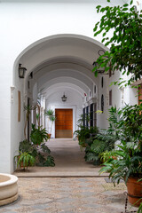 Naklejka premium Gassen und Straßen von Sevilla, Spanien, Andalusien