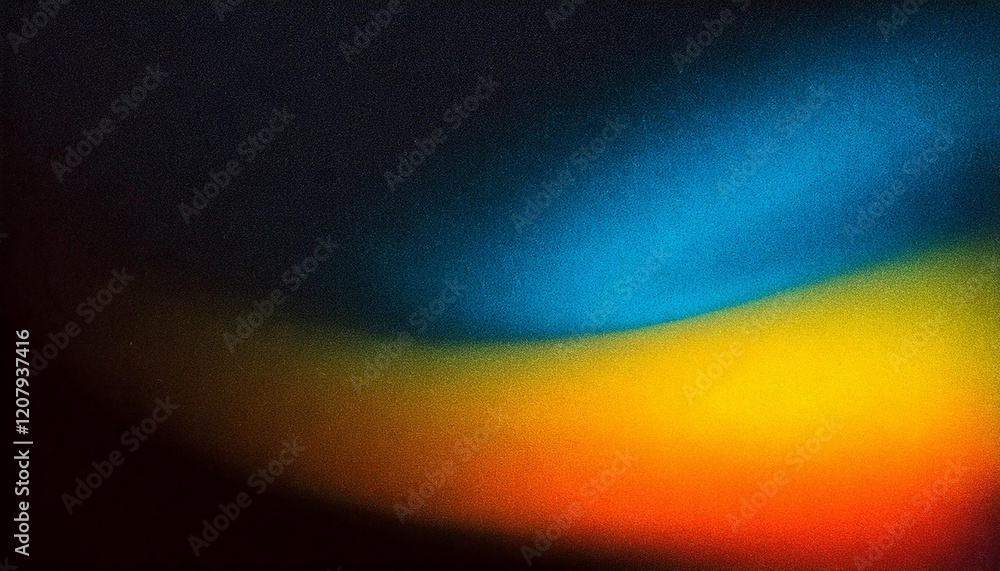 Poster abstract gradient with vibrant colors blending smoothly from blue to red liquid background set. grad