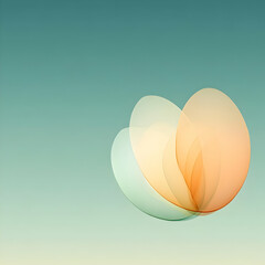 Abstract Background Pastel Circles