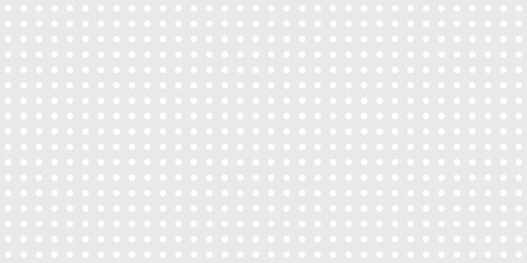 Dotted graph paper with grid. Polka dot pattern, geometric seamless texture for calligraphy drawing or writing. Blank sheet of note paper, school notebook.