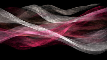 A cosmic scene showing time distorting as glowing lines warp and twist, representing the flow of time in an abstract futuristic way, with no human figures present 