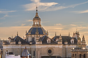 Obraz premium Turm in Sevilla, Spanien, Andalusien