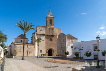 La iglesia Mayor Parroquial de Nuestra Se&ntilde;ora de la O de Rota / Kirche in Rota / Spanien / Andalusien