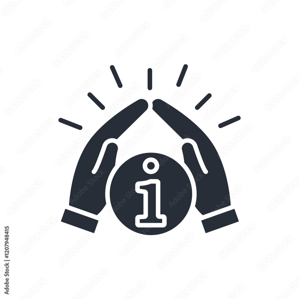 Poster inform icon. vector.editable stroke.linear style sign for use web design,logo.symbol illustration.