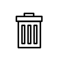 Bin icon