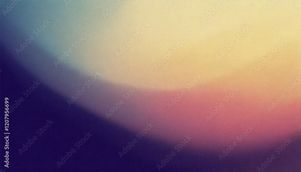 Aufkleber abstract clear blue sky. pastel rainbow. light blue, pink and yellow color vector banner. pastel gra