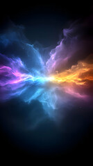Abstract Background Nebula Clouds