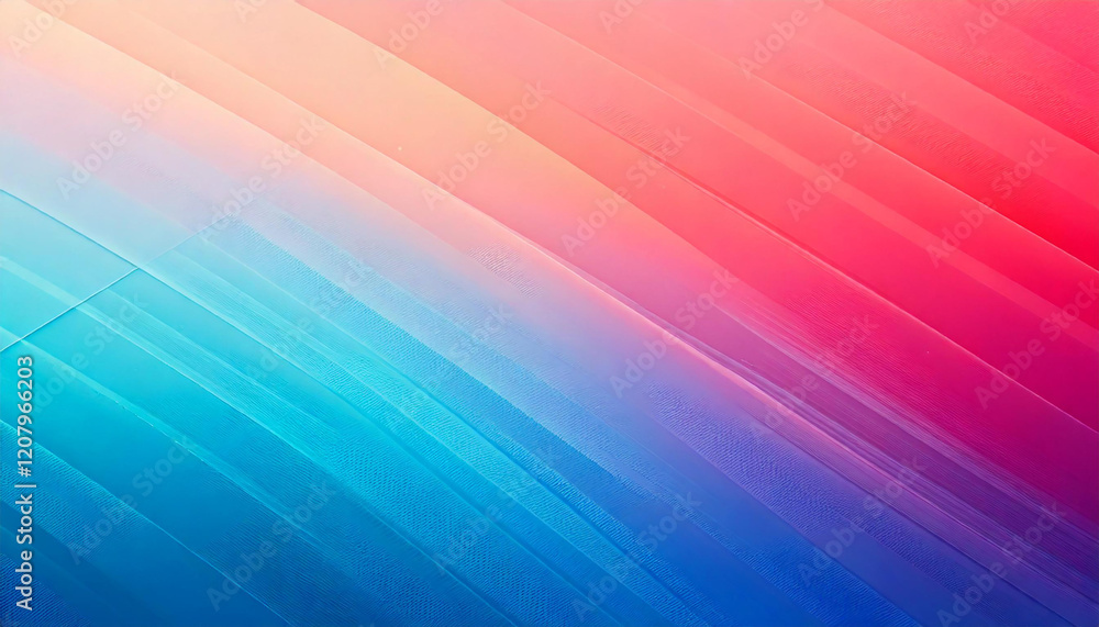 Aufkleber abstract clear blue sky. pastel rainbow. light blue, pink and yellow color vector banner. pastel gra