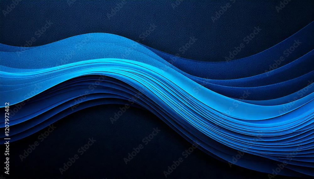 Poster premium background design with diagonal dark blue line pattern. abstract scene elegant blue light li
