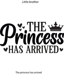 The princess has arrived