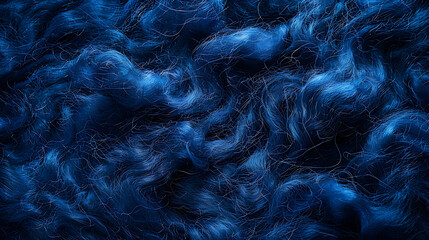 Obraz premium Fluffy dark blue texture resembling cotton wool, perfect as a website background 