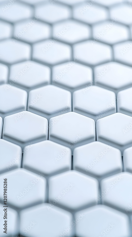 Poster abstract 3d hexagon background