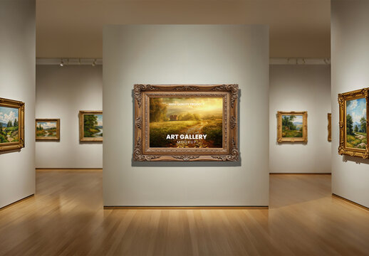 Art Gallery Mockup
