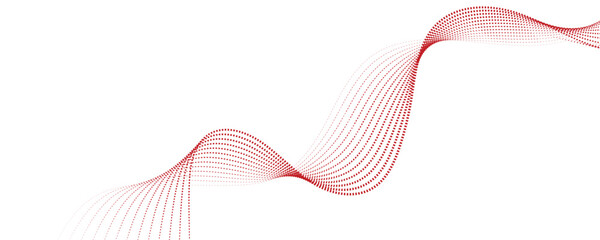 abstract red wave background