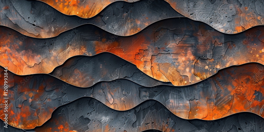 Poster seamless wallpaper, texture, background pattern. elegant minimalistic three-dimensional pattern for_