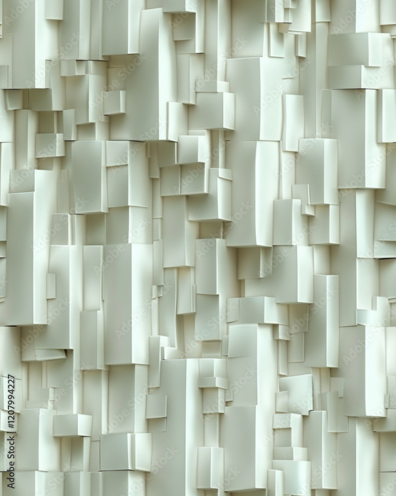 Poster seamless wallpaper, texture, background pattern. elegant minimalistic three-dimensional pattern for_