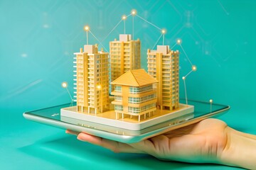 Innovative Smart Buildings Shaping the Future of Real Estate. generative AI