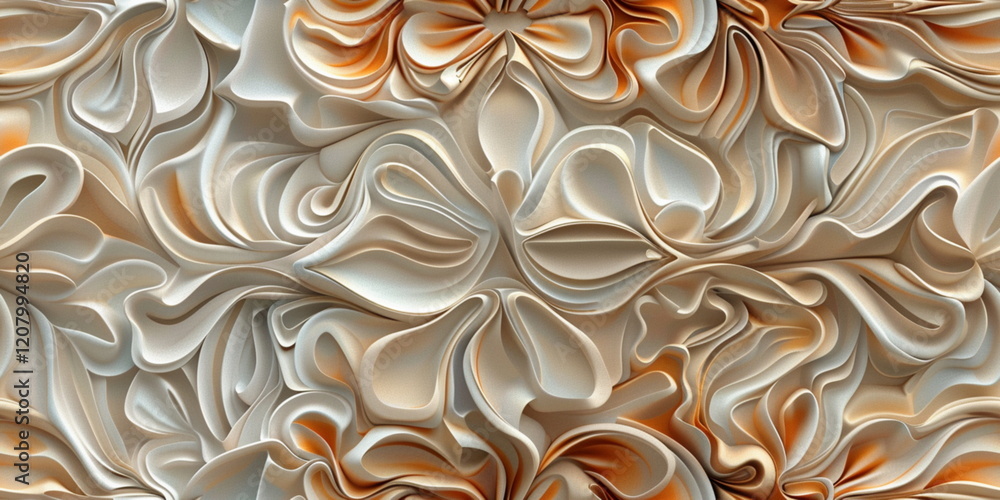 Poster seamless wallpaper, texture, background pattern. elegant minimalistic three-dimensional pattern for_