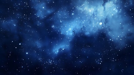Fototapeta premium Starry night sky with zodiac constellations