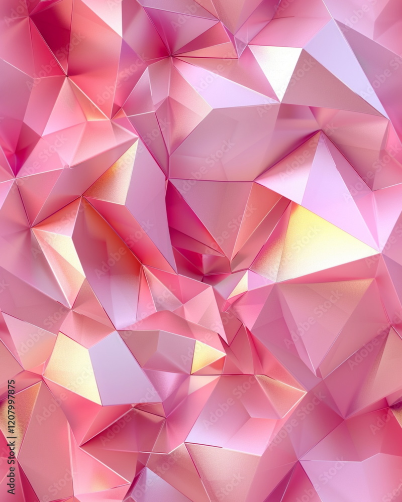 Poster Seamless wallpaper, texture, background pattern. Elegant minimalistic three-dimensional pattern for_264