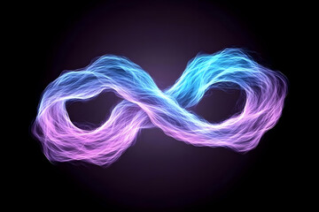 Abstract Infinity Symbol Illustration