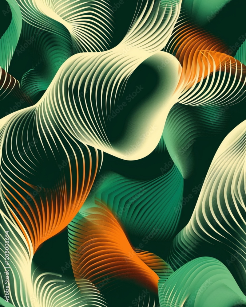Poster seamless wallpaper, texture, background pattern. elegant minimalistic three-dimensional pattern for_