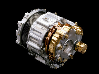 High performance automotive engine component with intricate design and details