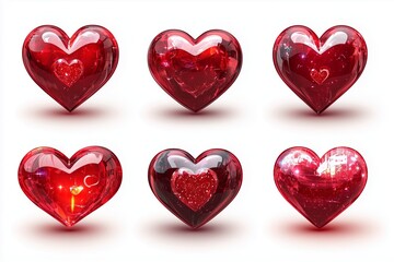 Fototapeta premium Vector illustration of isolated heart icon. Love, favorite symbol, logo illustration.