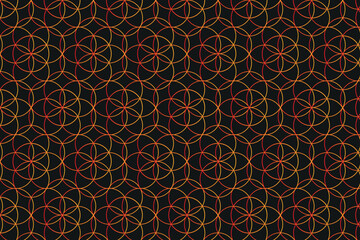 Circle abstract background