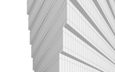 Abstract background vector 3d illustration