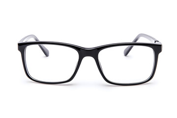 Fototapeta premium Classic Eyeglasses isolated on white background