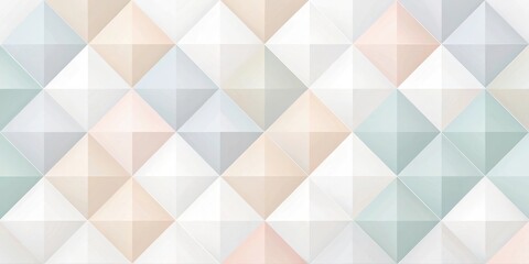 Obraz premium Abstract Pastel Diamond Pattern Background for Design Projects