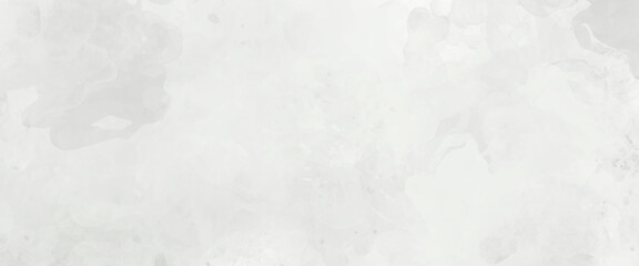 White concrete wall as white watercolor background, Cement wall modern style background and texture.