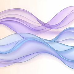 Obraz premium Abstract Background Purple Blue Waves